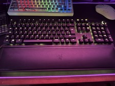 Razer huntsmen elite with purple optical switches