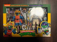 NECA TMNT Samurai Adventure Michaelangelo Space Adventure Donatello