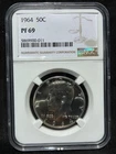1964 PROOF KENNEDY HALF DOLLAR NGC PF69 831044