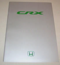 Prospectus / Brochure Honda CRX Del Sol 1.6ESi / 1.6VTI-VTEC - Édition 1995