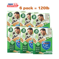 6 Pack, Purina  Cat Chow  Indoor Adult Cat Dry Food - Chicken, Hairball,20lb/bag