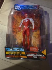 DC Universe Classics Wave 2 Figure 4  SUPERMAN (Red Variant) NEW 2007 box damage