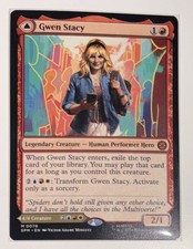 Ghost-Spider Gwen Stacy Marvel's Spider-Man Magic The Gathering NM 0078 TCG