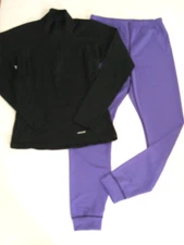 Patagonia Capilene Base Layer Bottoms Kids Teen XL 14 16 1/4 Zip Shirt Women S