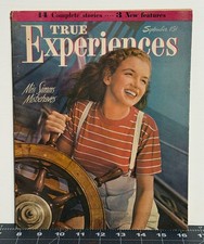 RARE Norma Jeane Mortensen (Marilyn Monroe) Sept. 1947 True Experiences Magazine