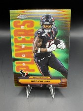 Nico Collins Power Players Refractor 2025 Topps Chrome #PP-30 Houston Texans