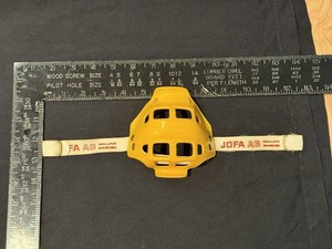 Vintage JOFA Sweden Mini Goalie Mask Hockey Display 3-4”