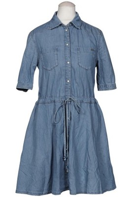 Pepe Jeans Kleid Damen Dress Damenkleid Gr. S Baumwolle Blau #y1jbwp3