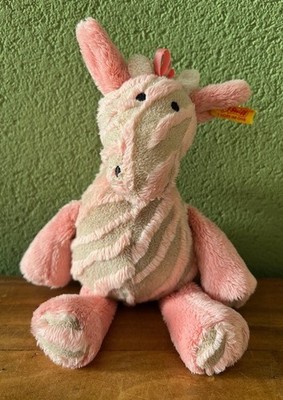 Steiff 240393 Soft Cuddly Friends Giselle Bell Giraffe, 35cm, rosa, NEU!