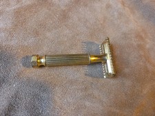 Antique Sweedo Open Comb Double Edge Safety Razor Pat Pending