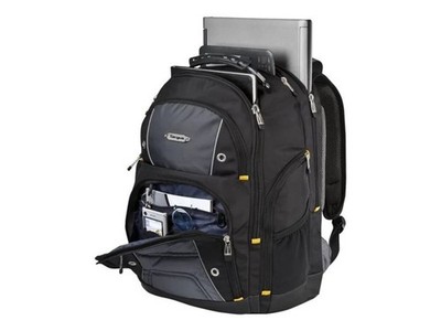 Targus Drifter II - 17'' Laptop Backpack, Black/Gray (TAR-TSB239US)