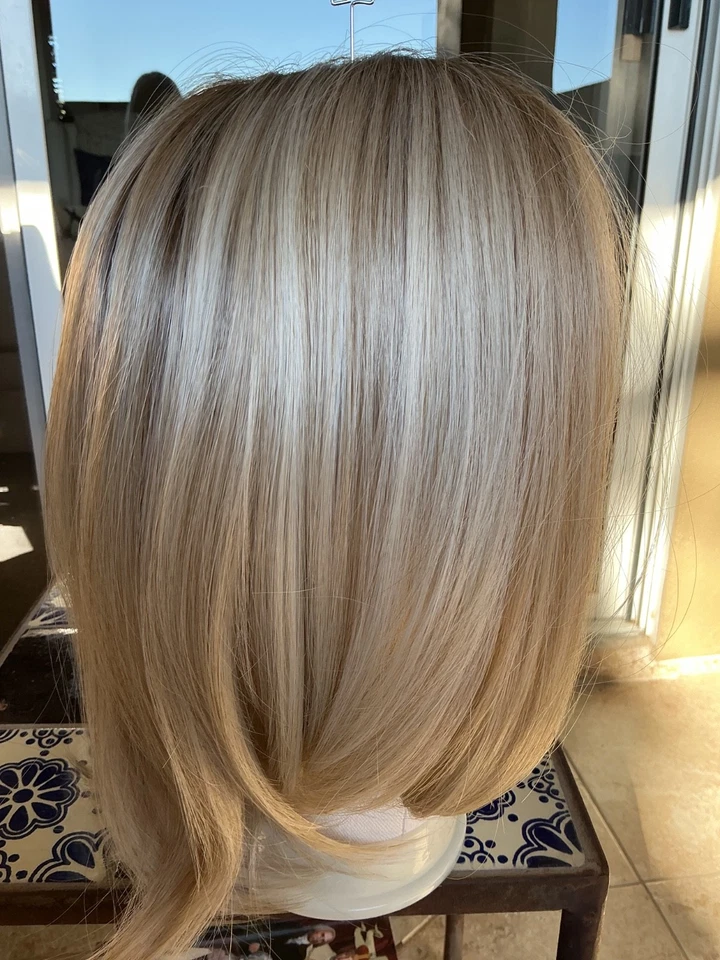 Jon Renau EasiPart Topper Palm Springs Blonde NWT - Image 2 of 4