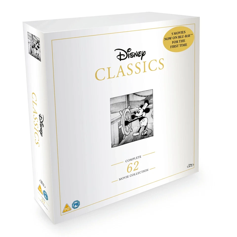 Disney Classics: Complete 62-Movie Collection [PG] Blu-ray Box Set - Pre-sale - Image 3 of 4