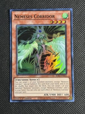 YuGiOh! - Nemeses Corridor RA03-EN025 Ultra Rare Edition Near Mint