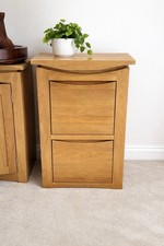 Oak Drawers/Filing Cabinet 2 Deep Drawers. Excellent Condition