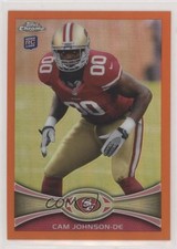 2012 Topps Chrome Retail Orange Refractor Cam Johnson #159 fm1