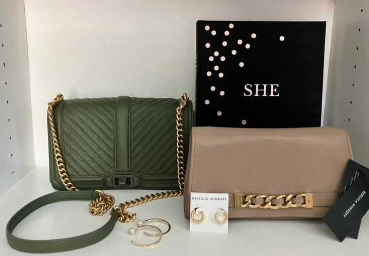 Rebecca Minkoff Leather Purse Bundle Rebecca Minkoff Handbag *BUNDLE/LOT OF 3* | eBay main image 2