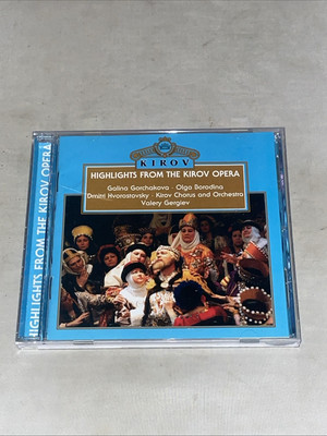 HIGHLIGHTS FROM THE KIROV OPERA - Excellent Condition CD Kirov