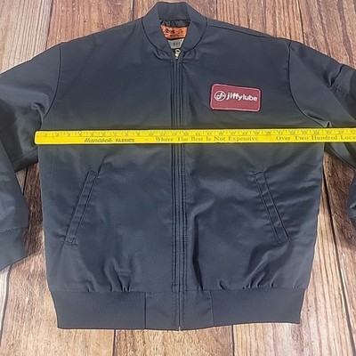 Jiffy Lube Cintas Blue XL Coat Jacket Mechanic Work Coat | eBay
