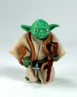 Vintage 1980 Kenner Star Wars ESB Yoda Brown Snake Complete HK Figure