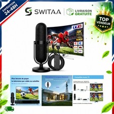 Antenne TV intérieure TNT 4K HD EaseLabs noire