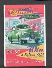AUSTRALIA CLASSIC CARS   sb127 1997 BOOKLET