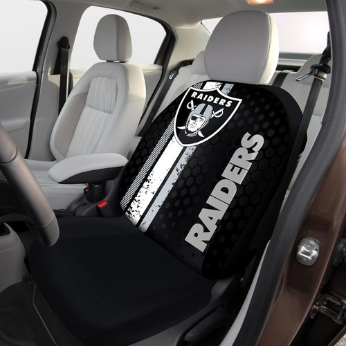 Oakland Raiders bedrucktes Logo Autositzbezug offiziell lizenziert - Bild 2 von 8