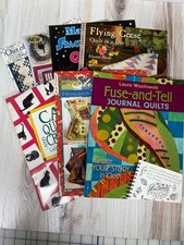 Lot of 7 Vintage Softcover Quilting Books, Assorted Titles Quilt Book