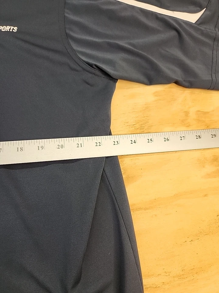 Polo ligero negro con logotipo de Levy Motorsports XL para hombre Foto 3 de 4