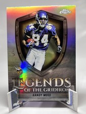 2025 Topps Chrome - Legends Of The Gridiron Randy Moss #LOG-25 Refractor