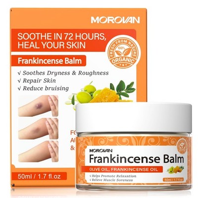 Morovan Elderly Bruise Balm Frankincense: Soothing Skin 2 Ounce (Pack of 1) 