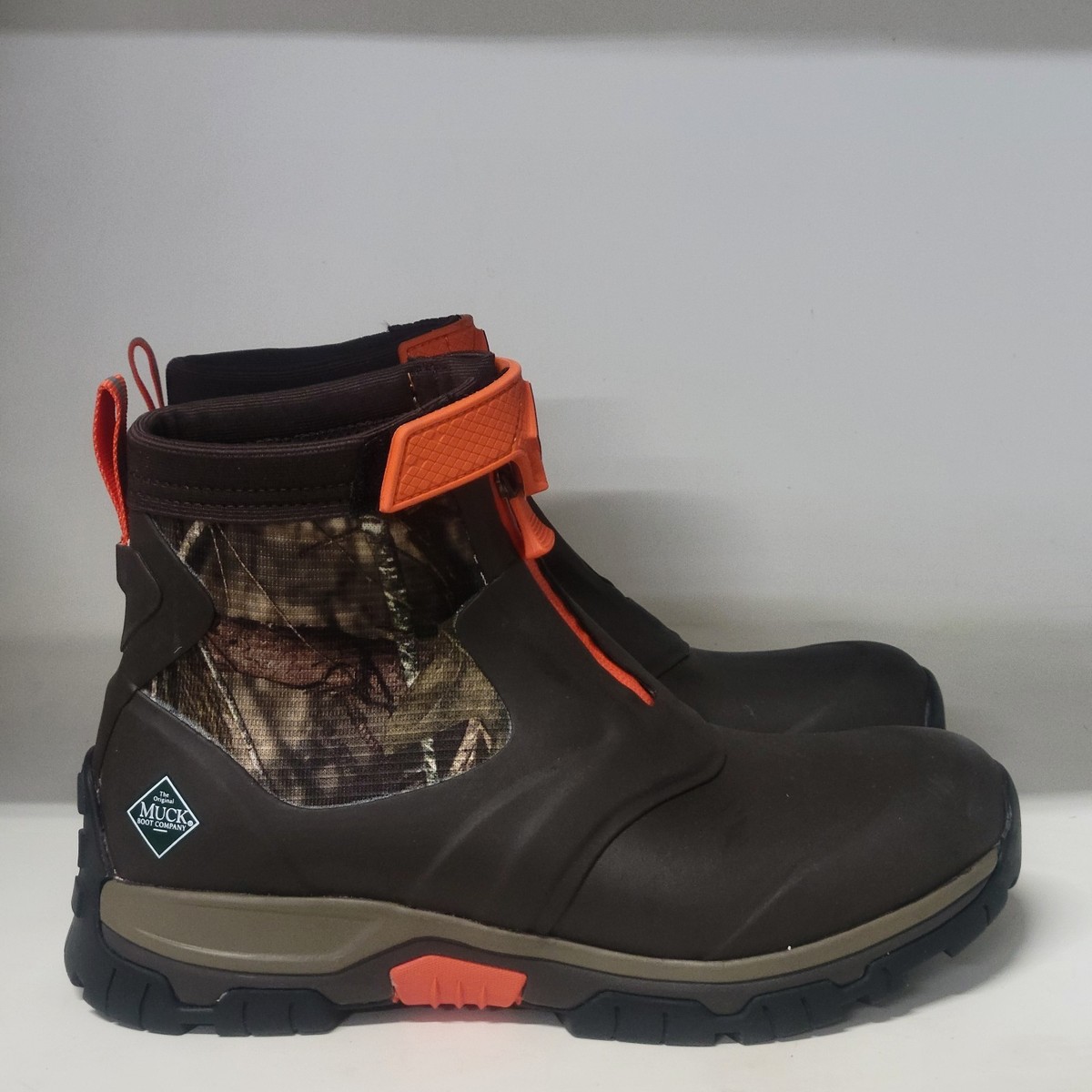 NEW MUCK men\'s apex zip ankle boots in dark brown NEW The Original Muck Boot Company Men main image 3