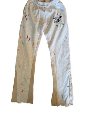 Gallery Dept Gray Paint Splatter Sweatpants Sizes S Quality New