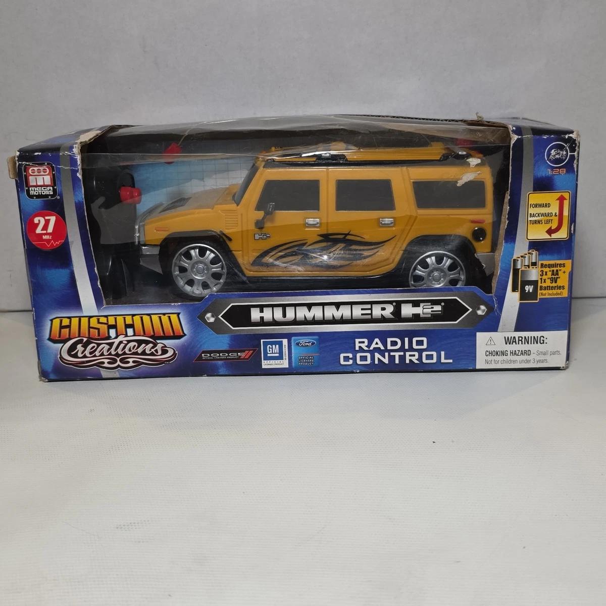 Hummer H2 Yellow Hobby RC Car, Truck & Motorcycle Models & Kits