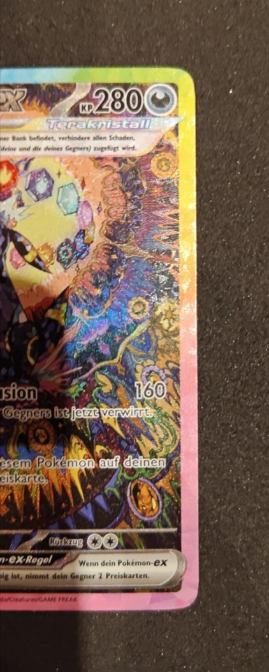 ✅ Nachtara Ex 161/131 SIR Prismatische Entwicklungen Pokémon Karte NM - Bild 4 von 4