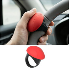 Steering Wheel Spinner Knob Non-slip Silicone Grip With Metal Bearing Red Steering Wheel Spinner Knob Non-slip Silicone Grip With Metal Bearing Red