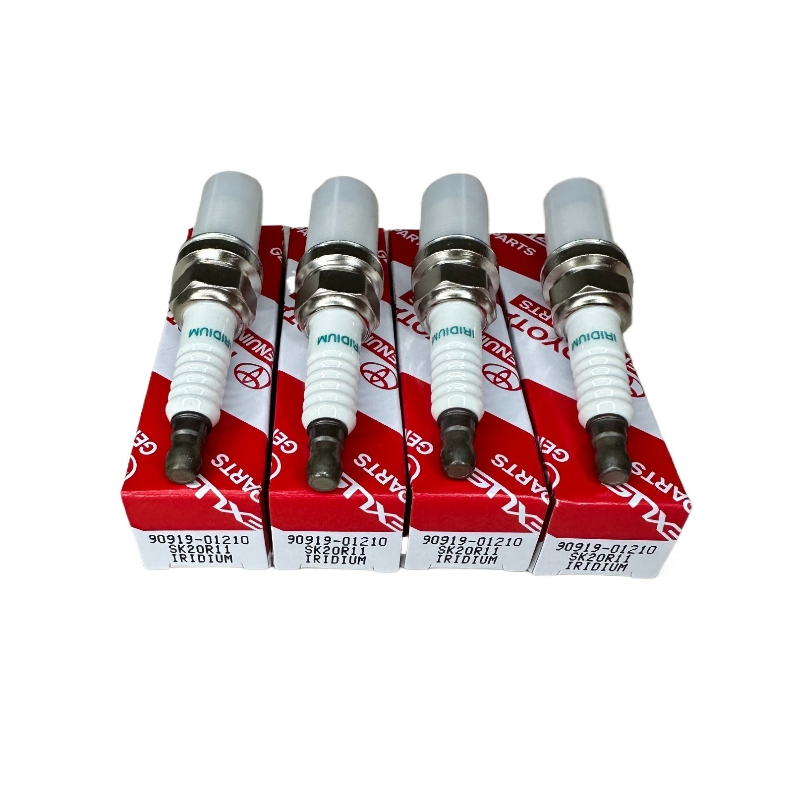 New 4Pcs  Iridium Spark Plugs 90919-01210 DENSO SK20R11 for Camry Rav4 US Stock