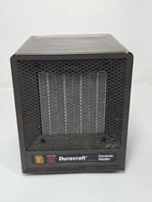 Vintage Duracraft Cz-306 Portable Compact Ceramic Air Space Heater 1500w Safety