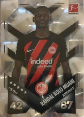 Match Attax Bundesliga 23/24 Randal Kolo Muani Flex Tech Frankfurt FT7 2023/2024