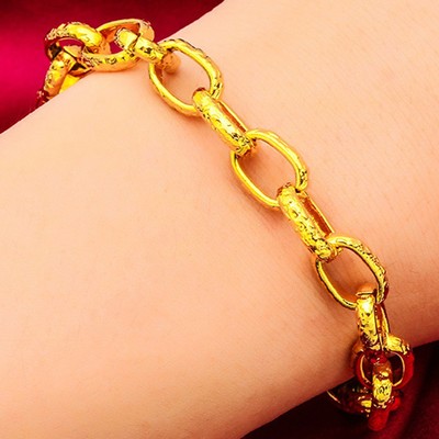 Auffällige Legierung Kupfer vergoldet Armbänder für junge Trendsetter von Sha