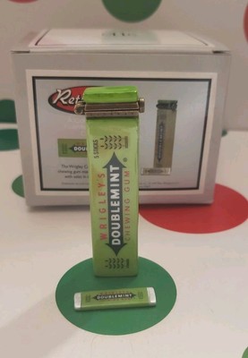 Wrigley's Doublemint Gum PHB Porcelain Hinged Box Midwest of Cannon Falls - NIB