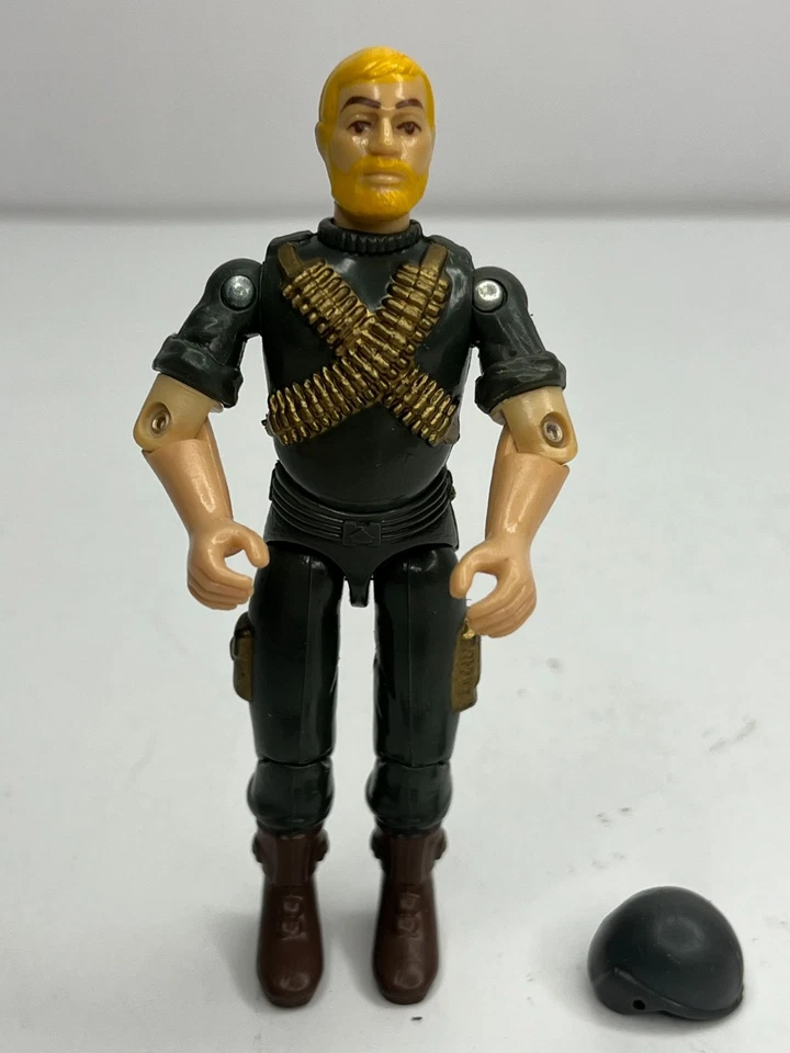 VINTAGE HASBRO 1983 G.I JOE COBRA ACTION FIGURE v1.5 ROCK N' ROLL SWIVEL ARM - Image 4 of 4