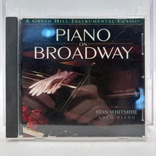 Stan Whitmire Piano on Broadway CD Green Hill Instrumental Classic Showtunes