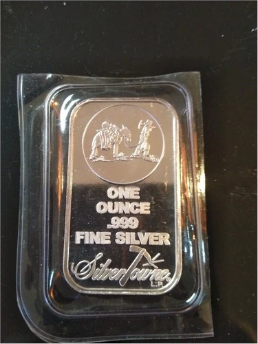.999 Fine Silver - 1 oz SilverTowne Prospector Bar