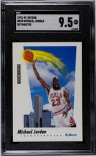 1991-92 SkyBox SkyMaster Michael Jordan #583 SGC 9.5 Chicago Bulls NBA