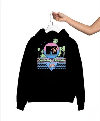 MTV Music Television Grafikdruck Unisex Sweatshirt Hoodie S M L XL 234XL