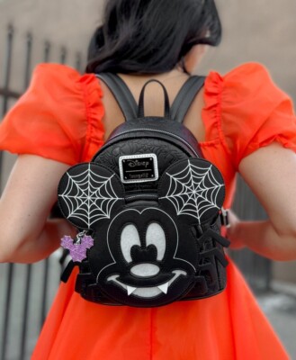 disney loungefly mini backpack halloween – Harmony Homes lantern bats Loungefly Disney Halloween Ghost Story