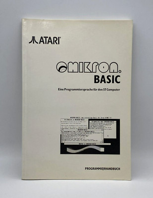 Atari Omikron Basic Programmierhandbuch für Atari ST (1987)