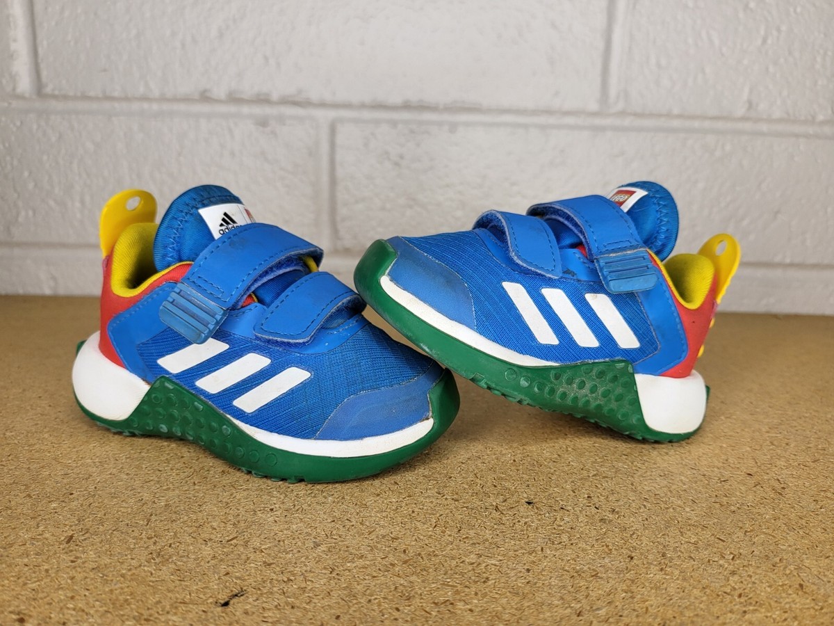 Adidas X LEGO Sport Little Shoes Shock Blue FX2879 Boys Toddler
