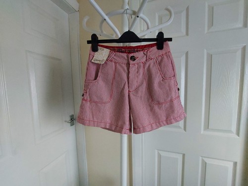 Shorts “ Denim &CO.“Deck Shorts Red White Colour Size: 6 ( UK ) Eur 34 - Picture 2 of 15